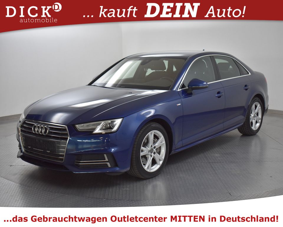 Audi A4 3.0d S-Tr. Sport S LINE >XEN+SHZ+APS+MFL+17"