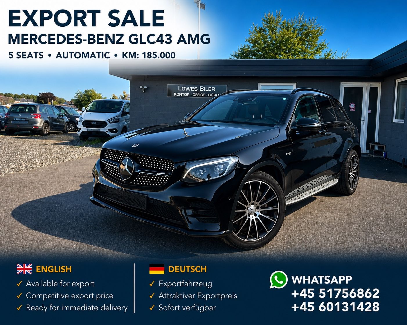 MERCEDES-BENZ GLC 43 AMG 4Matic 18.000€ NETTO