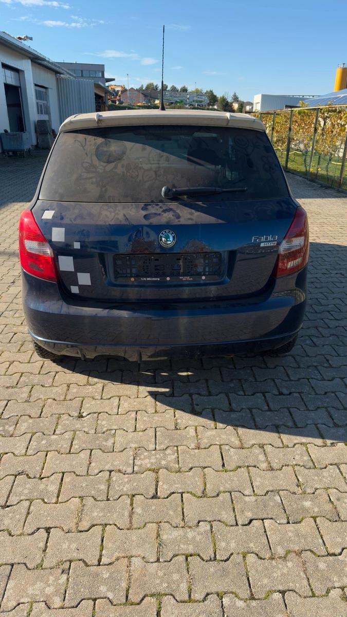 Skoda Fabia 2010 — engine