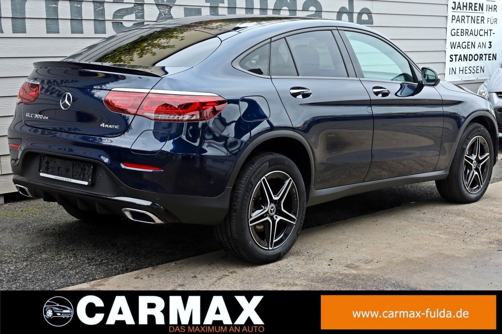 Fahrzeugabbildung Mercedes-Benz GLC 300 de Coupe 4M,AMG,Night-pak.,LED,360Kamera