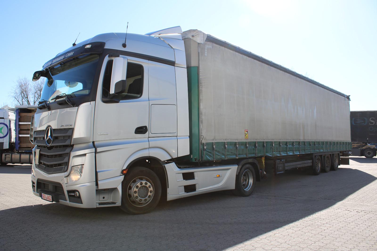 Mercedes-Benz Actros 1846 MEGA Retarder, Deutsches Fahrzeug
