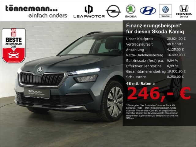 Kamiq CLEVER TSI DSG+NAVI+KLIMA+LED-SCHEINWERFER
