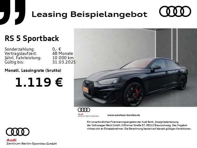 Audi RS5 Sportback *MATRIX*B&O*HuD*360°*NAV+*Virt.C+*