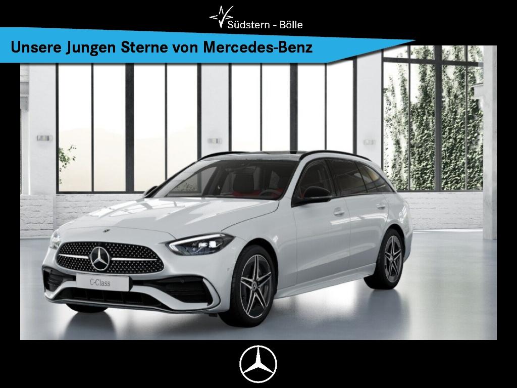Mercedes-Benz C 200 T AMG+NIGHT+STNDHZG.+AHK+PANO+360°+LEDER+