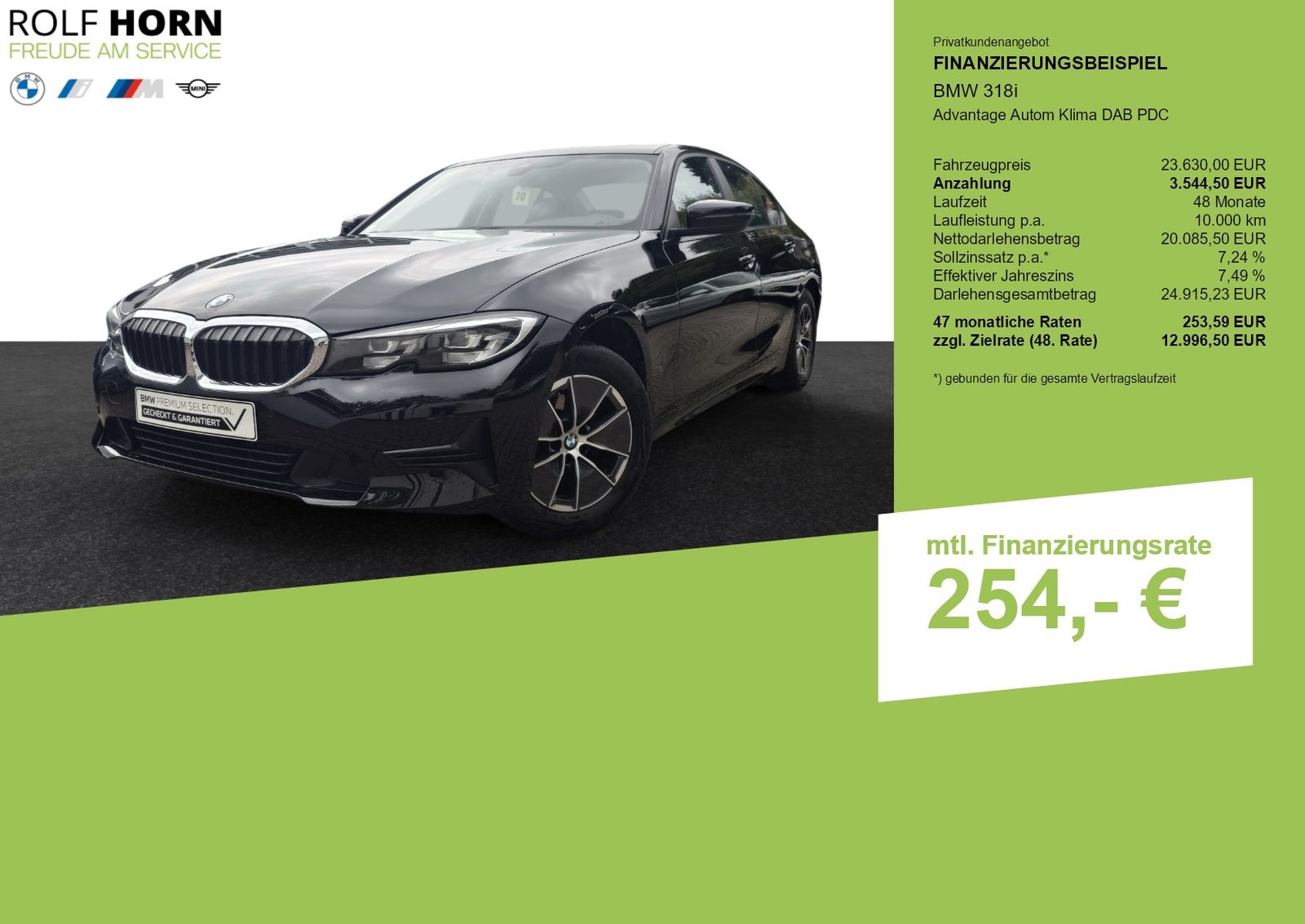 BMW 318i Advantage Autom Klima DAB PDC foto 3