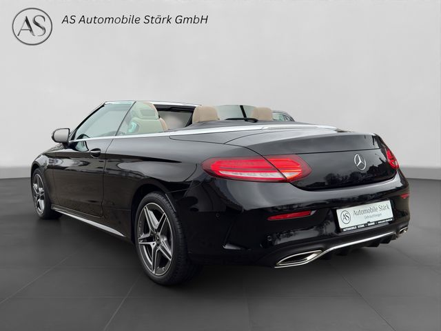Fahrzeugabbildung Mercedes-Benz C 180 Cabrio AMG+Sportfahrwerk+Leder+Kamera+Spur