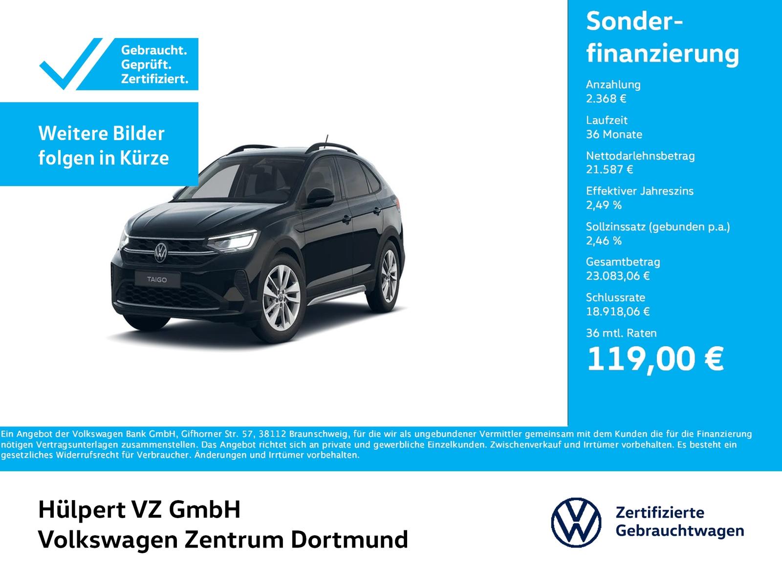 Volkswagen Taigo 1.5 GOAL CAM ACC LM17 NAVI CARPLAY SITZHZ.