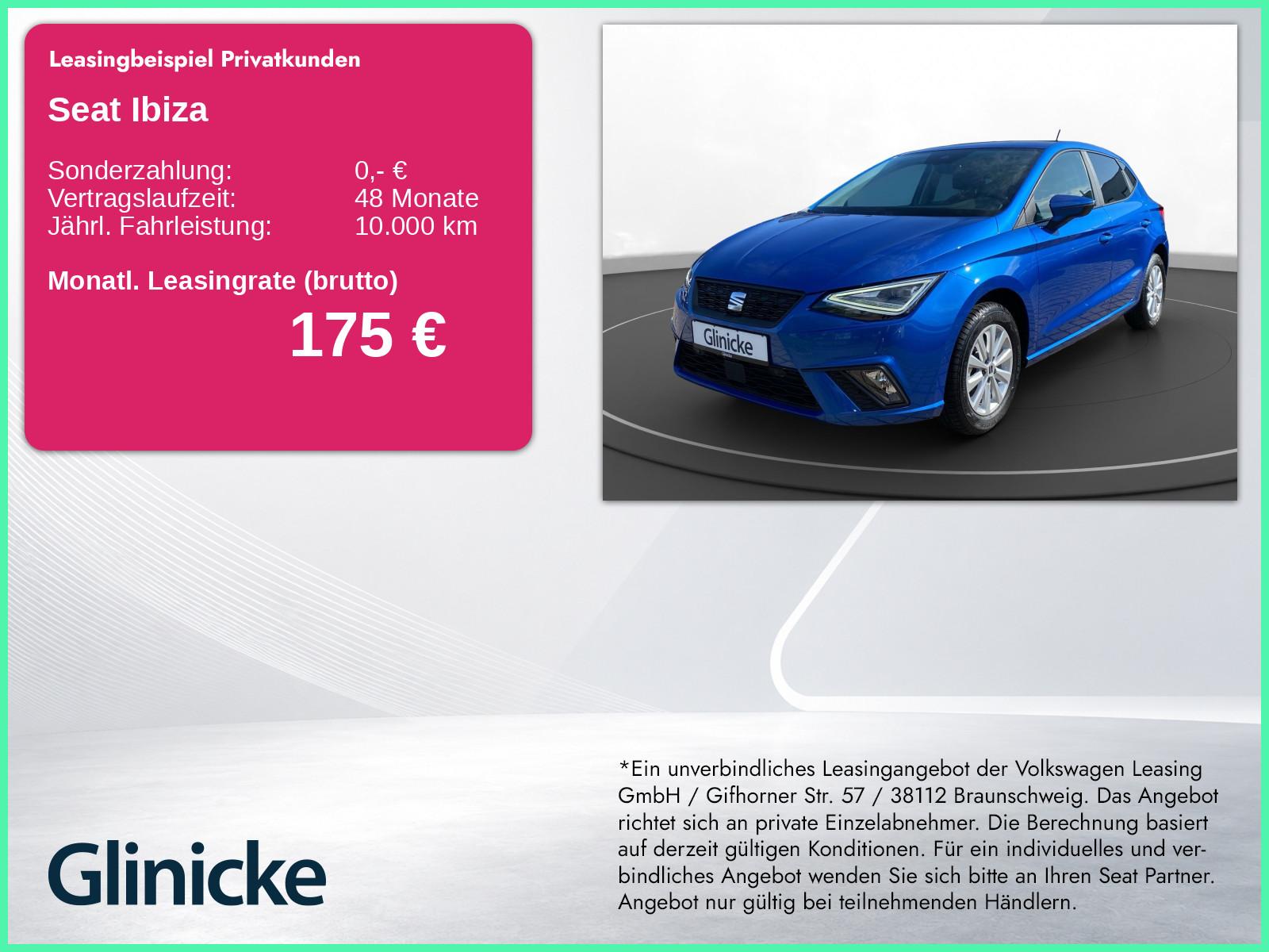 Seat Ibiza 1.0 TSI Style LED PDC KAM SHZ