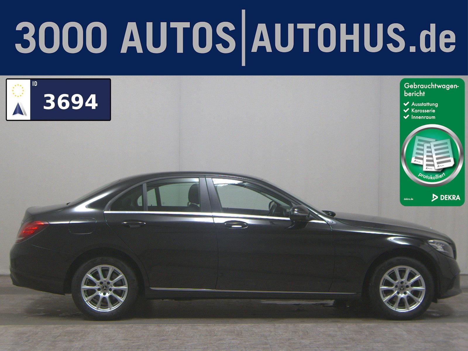Mercedes-Benz C 200 d Navi LED RfK AHK PDC Shz Klima Tempomat