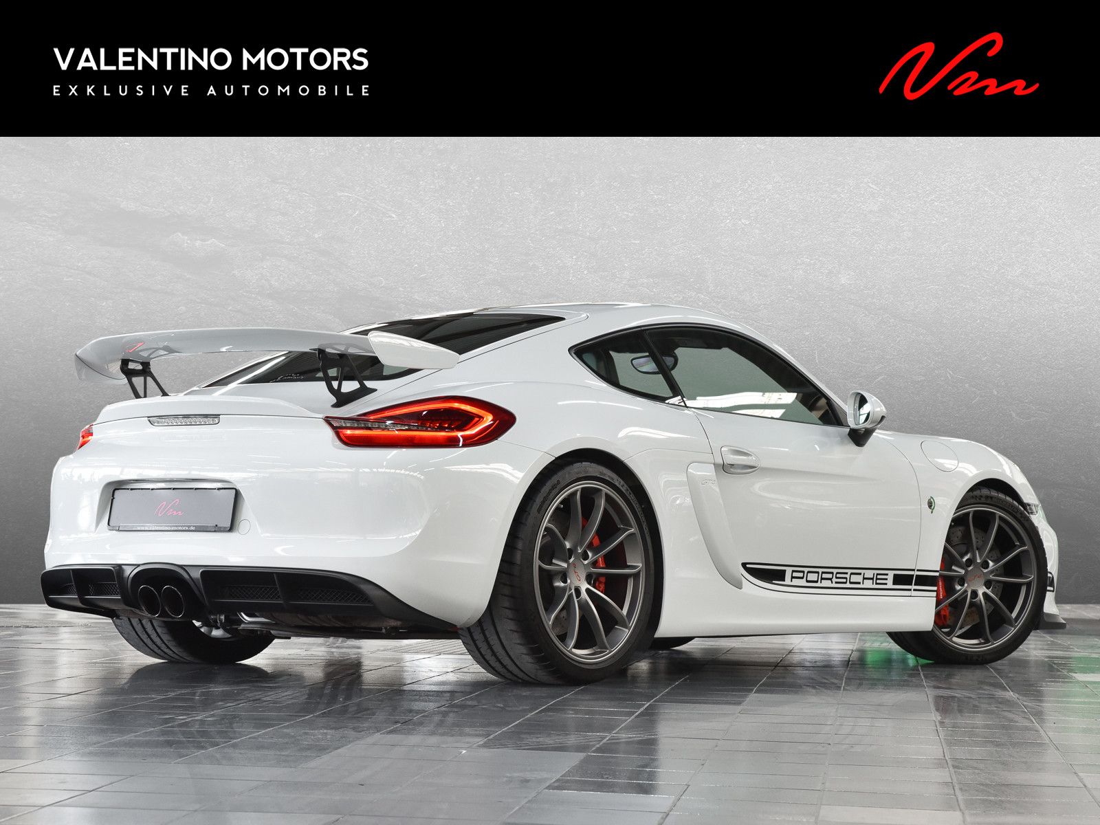 Fahrzeugabbildung Porsche Cayman GT4 - Heckflügel | Tempomat