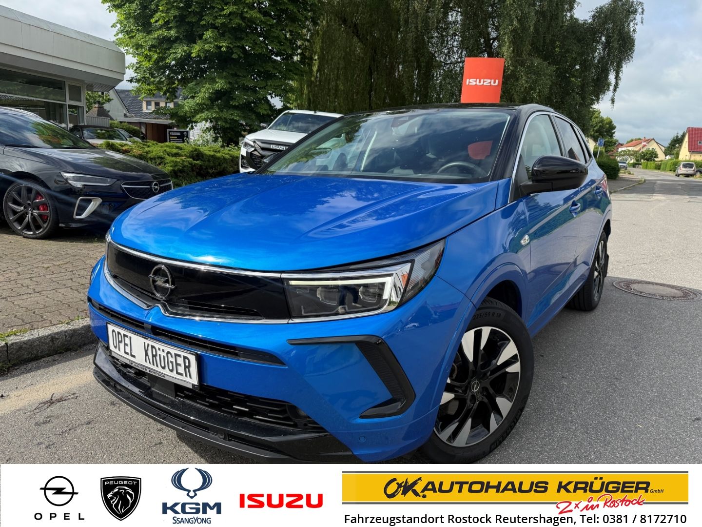 Fahrzeugabbildung Opel Grandland 1.2 Elegance SHZ+LHZ+Kamera+AHK
