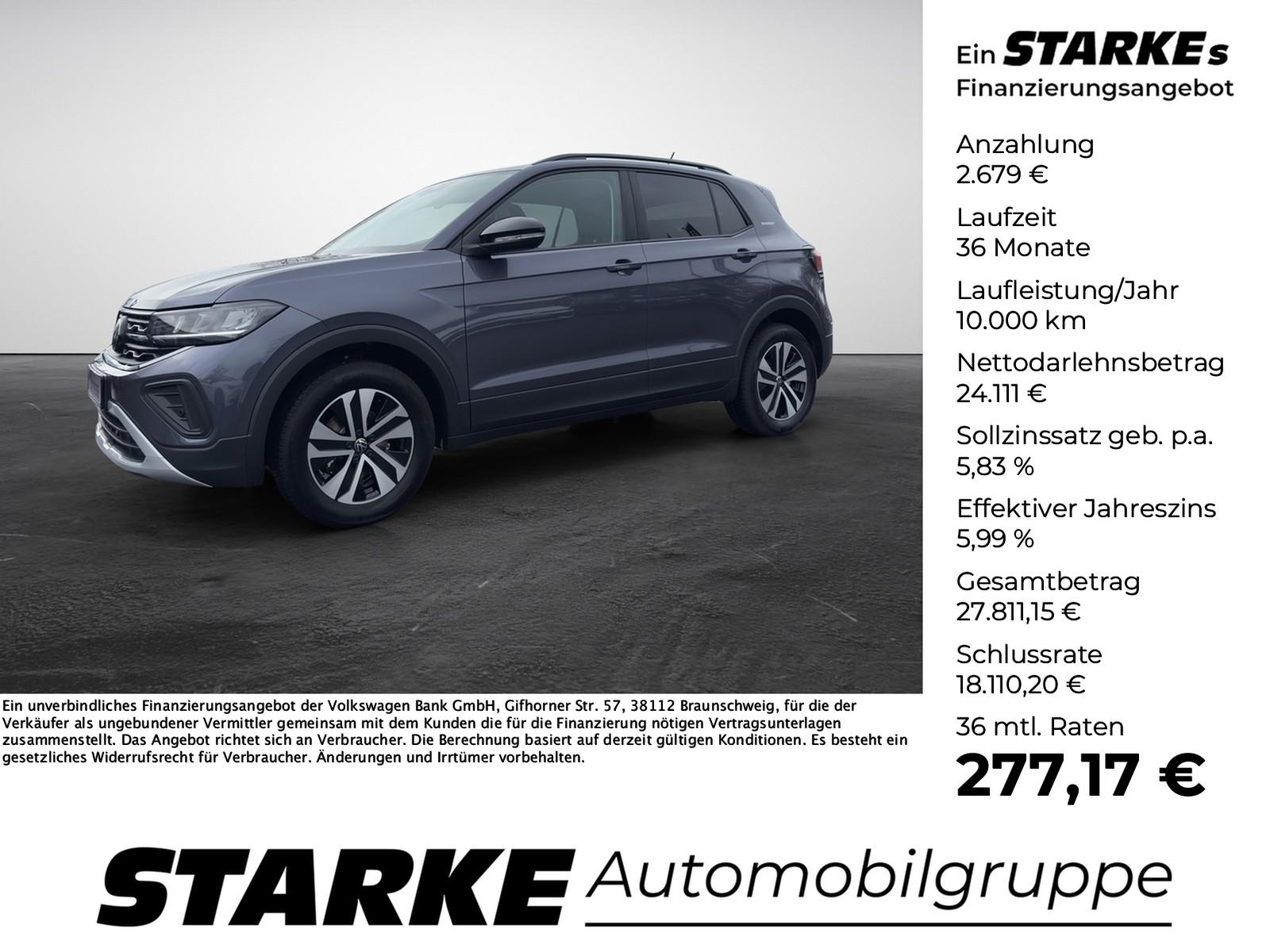Volkswagen T-Cross 1.0 TSI DSG Energy AHK Navi LED Kamera