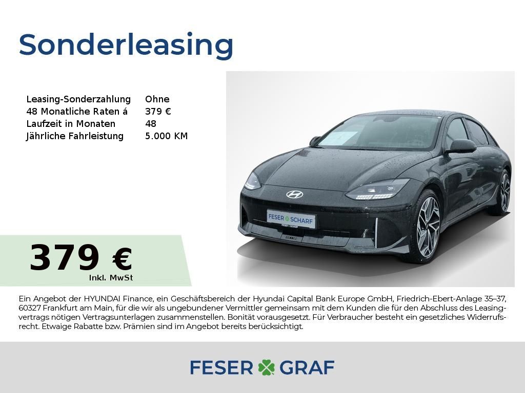 Hyundai Ioniq 6 UNIQ-PAKET LEDER NAVI KAMERA MATRIX 20"