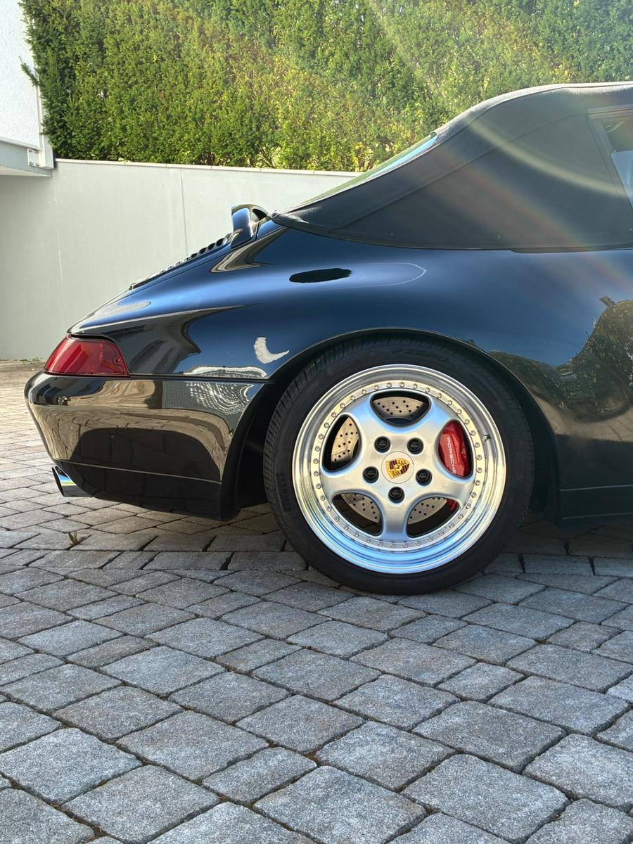 Porsche 911 993 Carrera Cabriolet 1995 Schalter 139tkm  