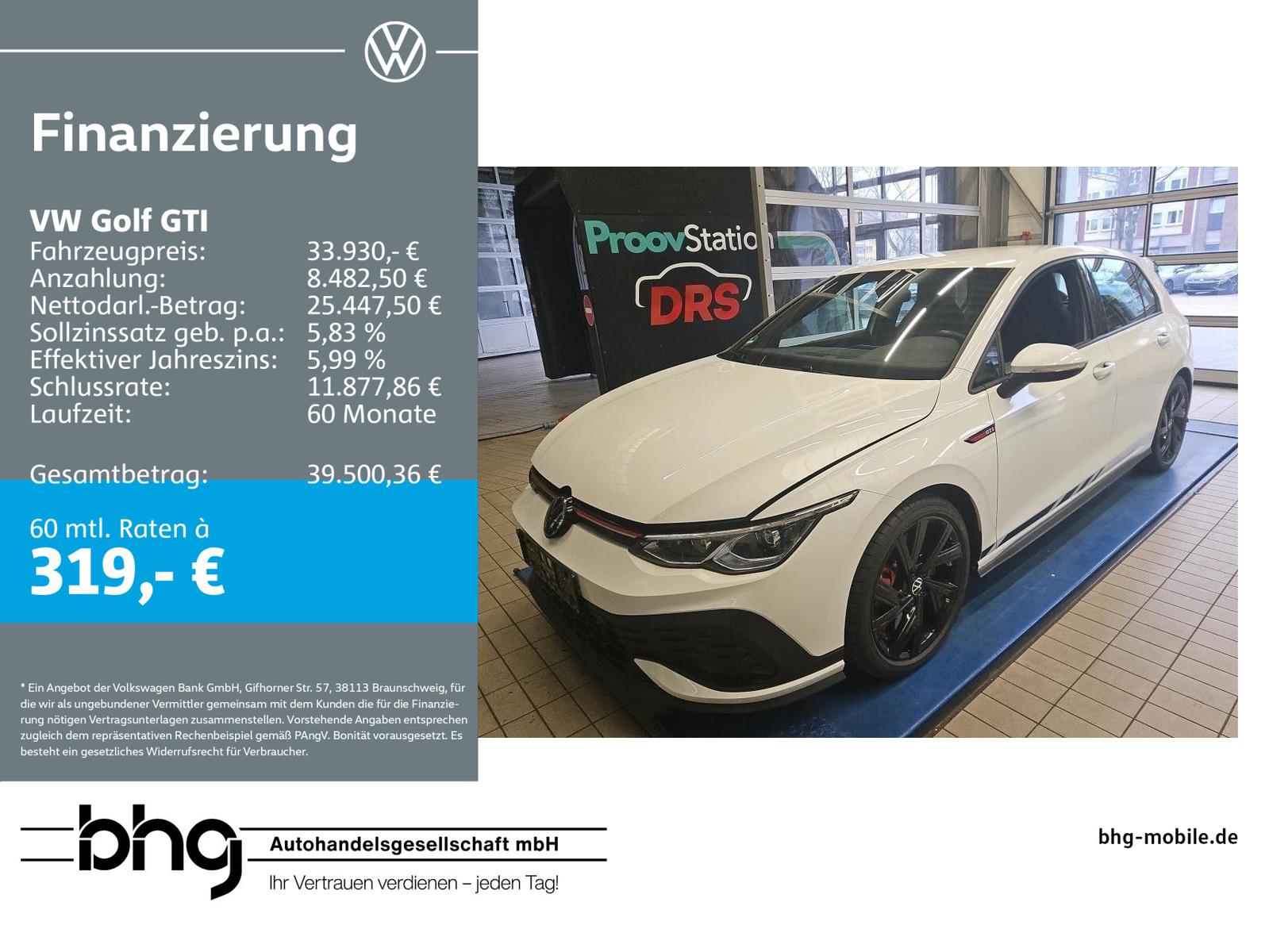 Volkswagen Golf GTI 2.0 TSI DSG Clubsport