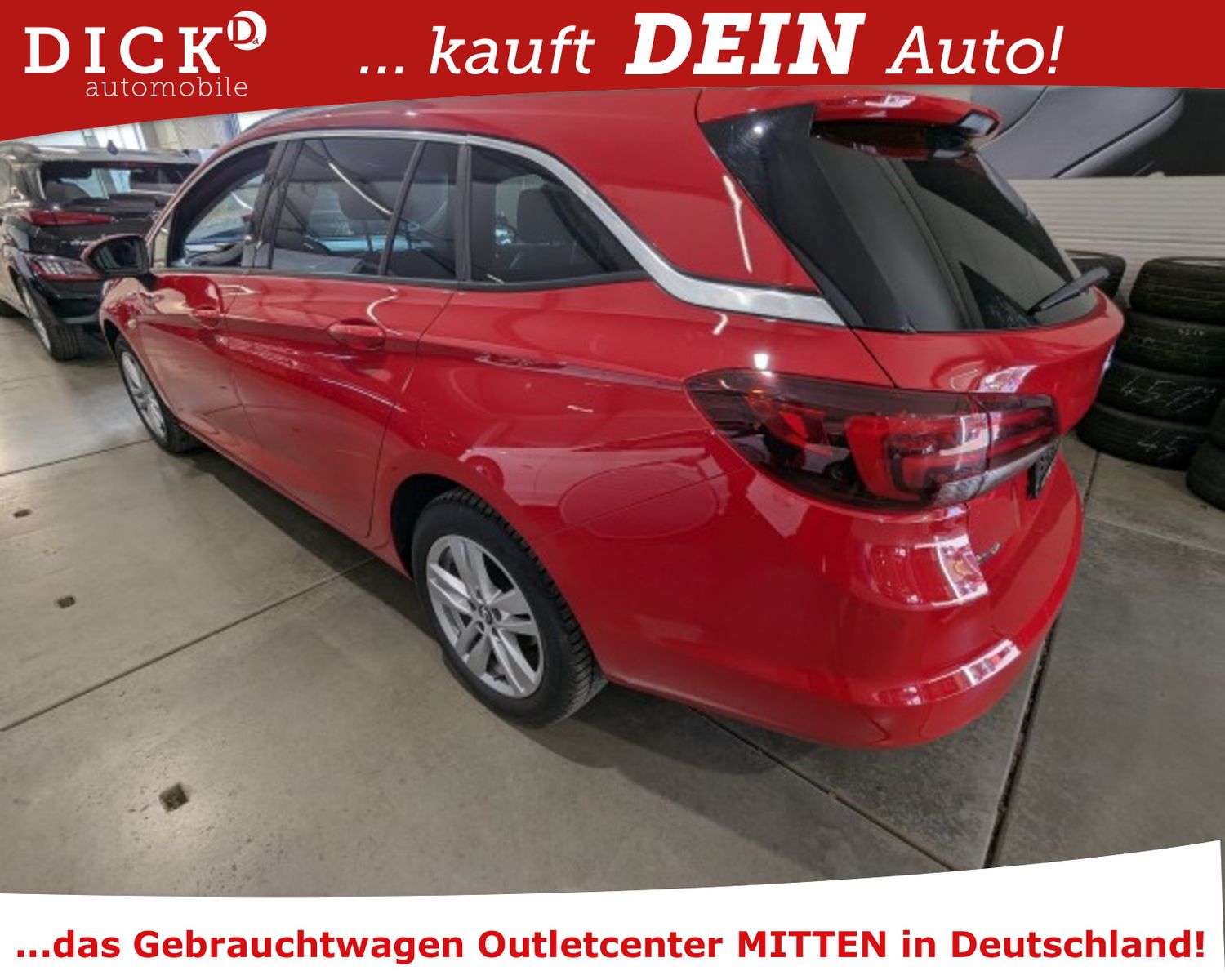 Fahrzeugabbildung Opel Astra K ST Innovation 1.4i LED+/NAVI+/RFK/SHZ/8F