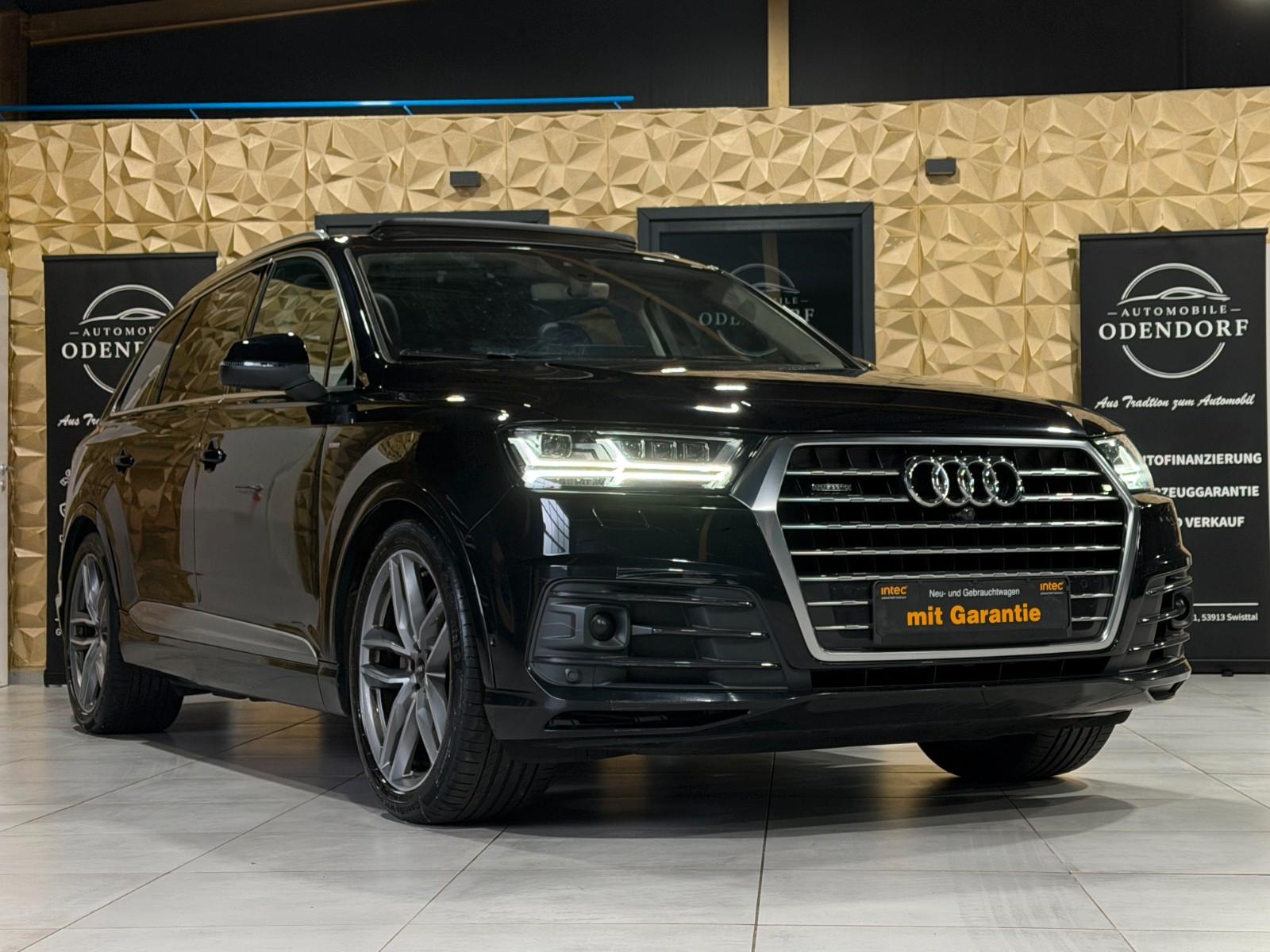 Audi Q7 3.0 TDI *S-Line*7-Sitz*Pano*B&O-3D*HUD*360°