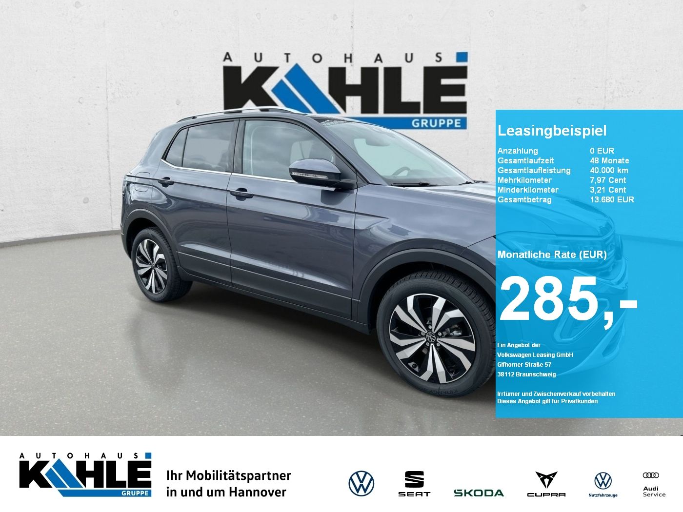 Volkswagen T-Cross 1.5 TSI ACT DSG Style AHK GJR RFK ACC