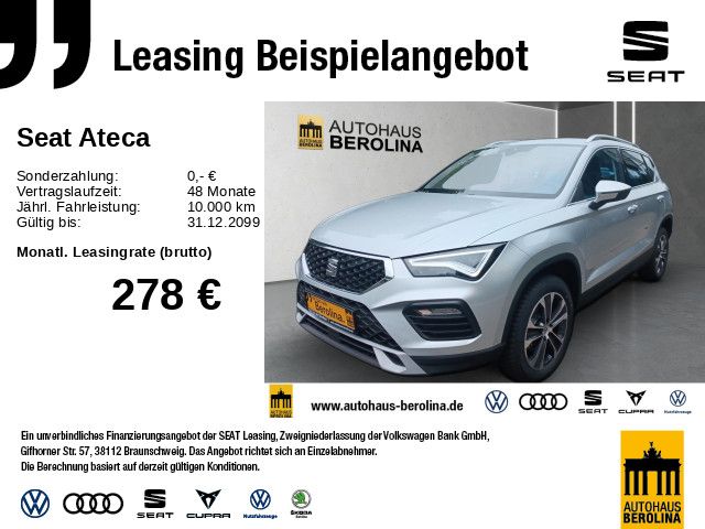Seat Ateca 1.5 TSI Style Edition DSG *NAV*BEATS*GRA*