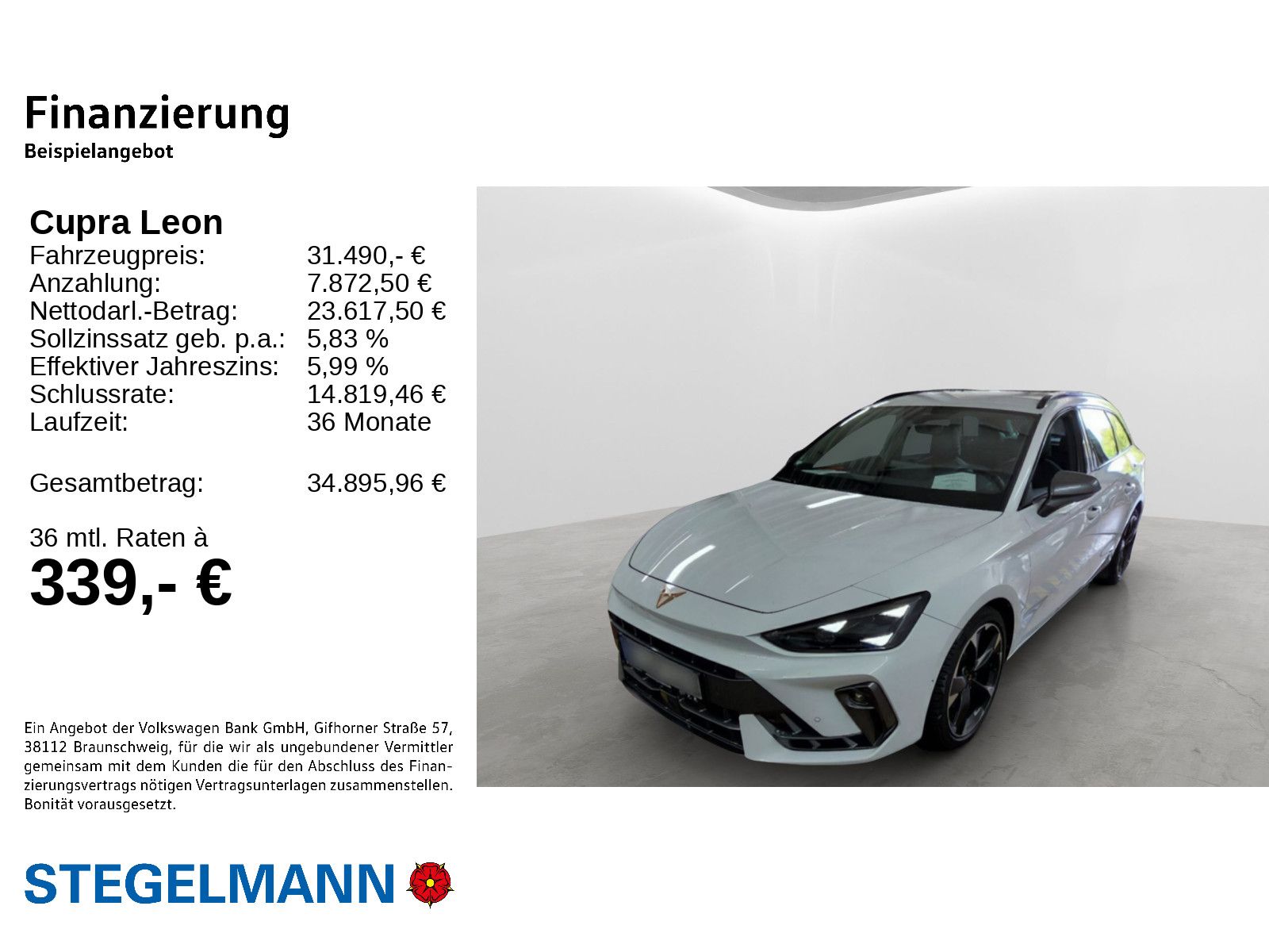 Cupra Leon Sportstourer 2.0 TDI DSG Matrix*AHK*Navi imagem 2