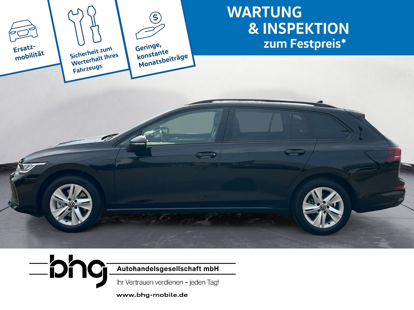 Volkswagen Golf Variant 2.0 TDI DSG Navi AHK Kamera HUD ACC imagem 3