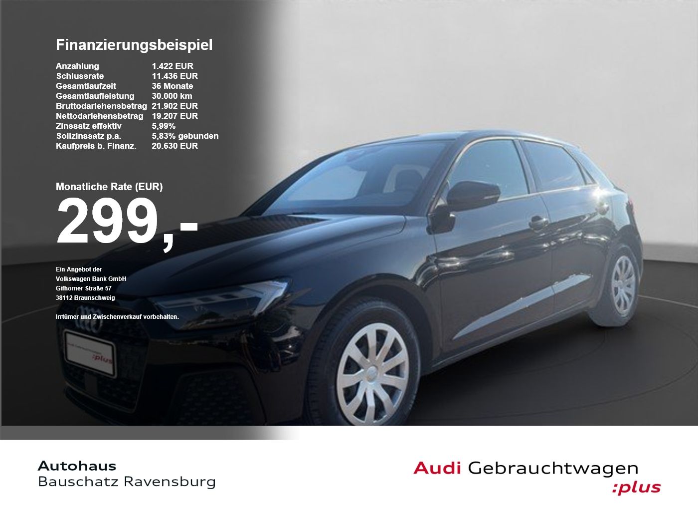 Audi Audi A1 Sportback 30 TFSI S tronic *LED*RFK*PRIVAC
