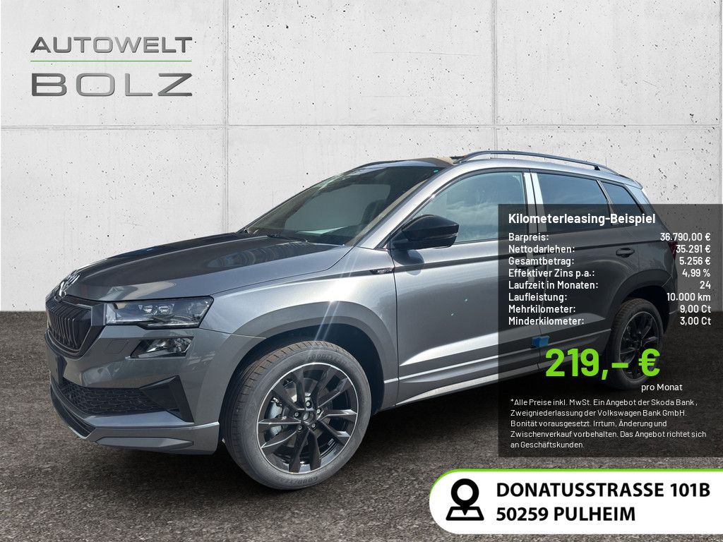 Skoda Karoq 1.5 TSI Sportline ACC NAVI MATRIX-LED AHK