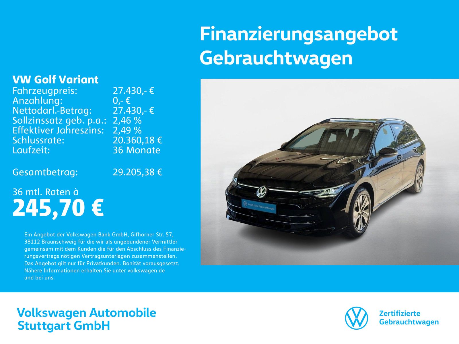 Volkswagen Golf Variant Energy 1.5 eTSI DSG Navi Kamera AHK foto 1