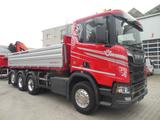Scania R 580,8X4,KIPPER,BORDMATIC,PALFINGER PK 19.001 - Scania R580