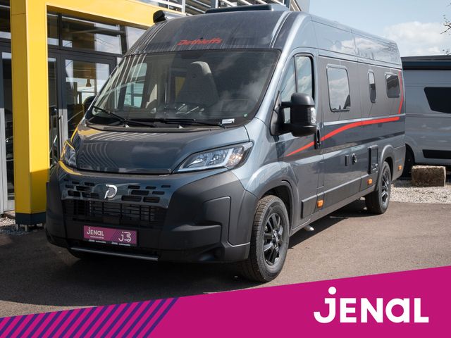 Dethleffs Globetrail 640 ES Fiat Heckauszug/Rahmenfenster