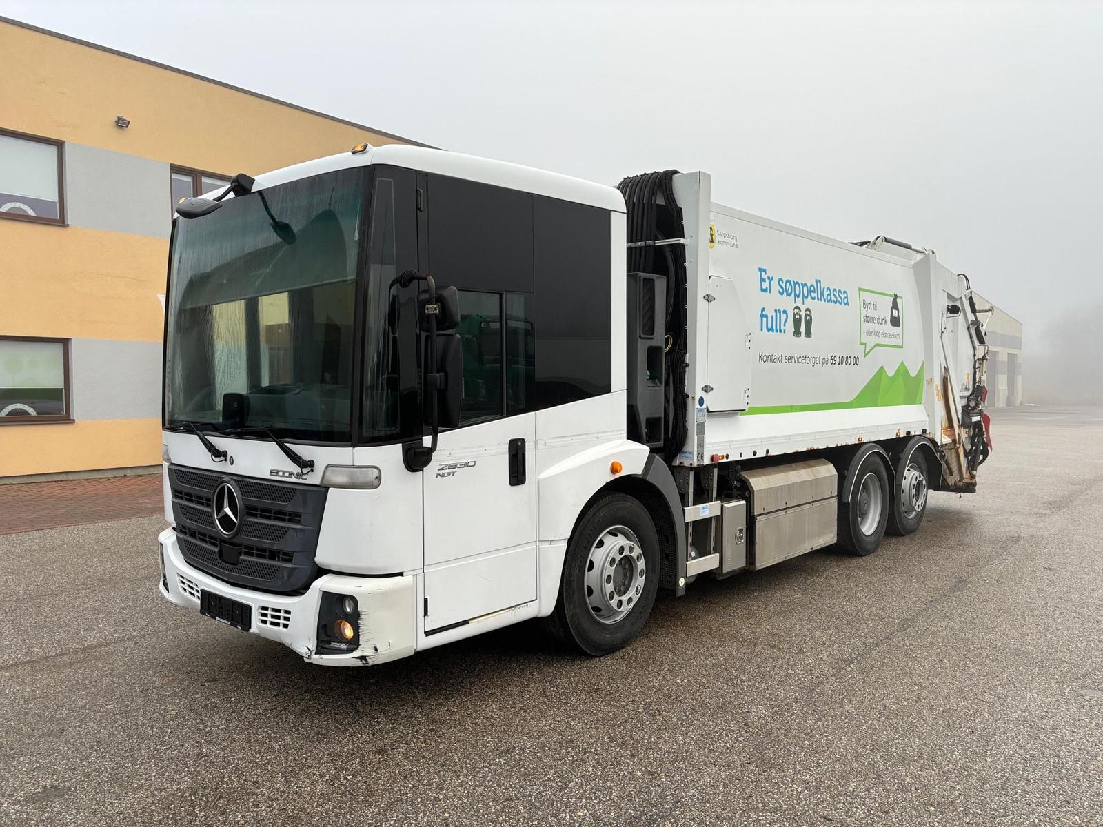 Mercedes-Benz ECONIC 2630 NGT + JOAB ANACONDA TWIN V20 18.1m3