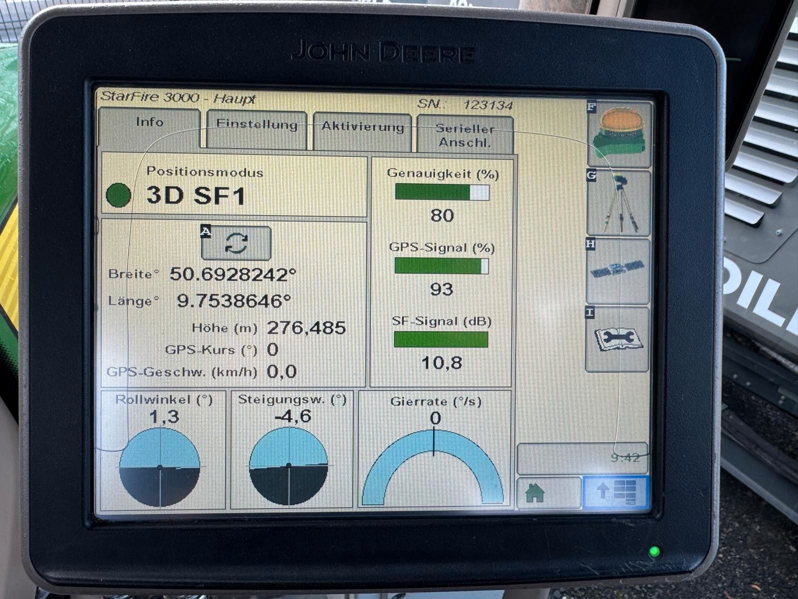 Fahrzeugabbildung John Deere 8295 R / kein AdBlue / Rückfahreinrichtung