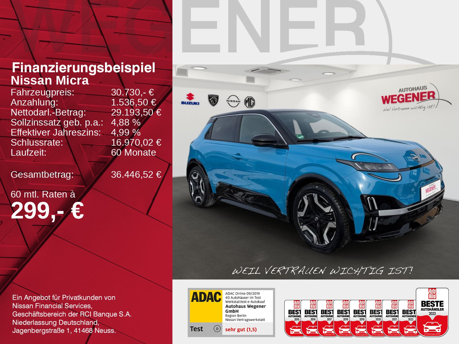 Nissan MICRA 52 kWh EVOLVE imagem 2
