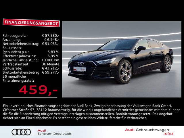 Audi A7 Sportback 45 TFSI qu S line PANO ACC HuD 20"