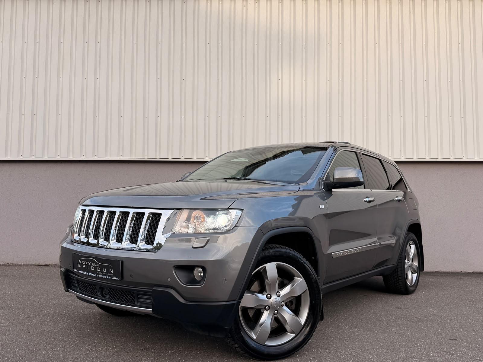 Jeep Grand Cherokee 3.0 CRD Overland | 241 ch | BVA | Cuir Nappa ventilé | Toit panoramique | Caméra de recul | Attelage