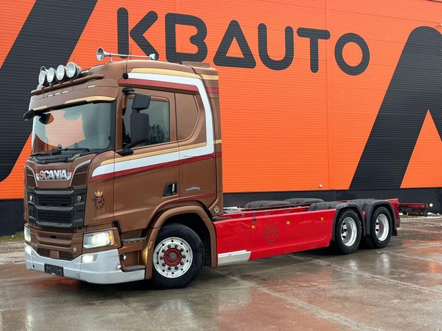 Scania R 730 6x2 SPECIAL INTERIOR / RETARDER / 9 TON FR