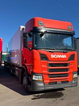 Scania R 410 / 2xLBW / LENKACHSE / DURCHLADEKOMPLETTZUG - Scania 8x4