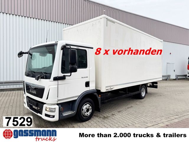 MAN TGL 8.150 4x2 BL, Möbelkoffer mit Rolltor