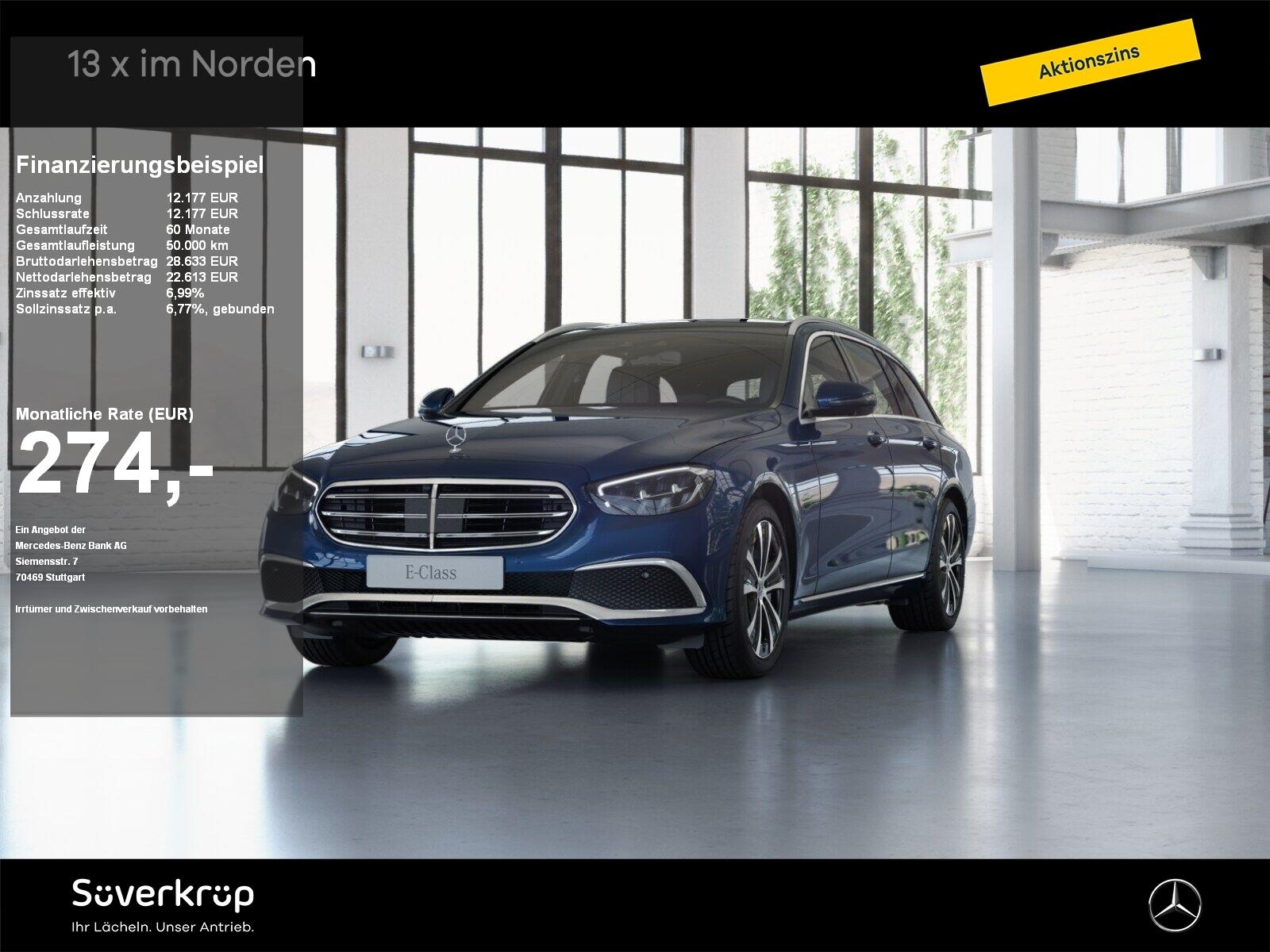 Mercedes-Benz E 300 de T // BURM WIDE MEMO 360 AHK DISTR PANO