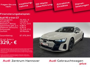 Audi Leasingangebot: Audi RS e-tron GT quattro Head-Up Laser Pano B&O