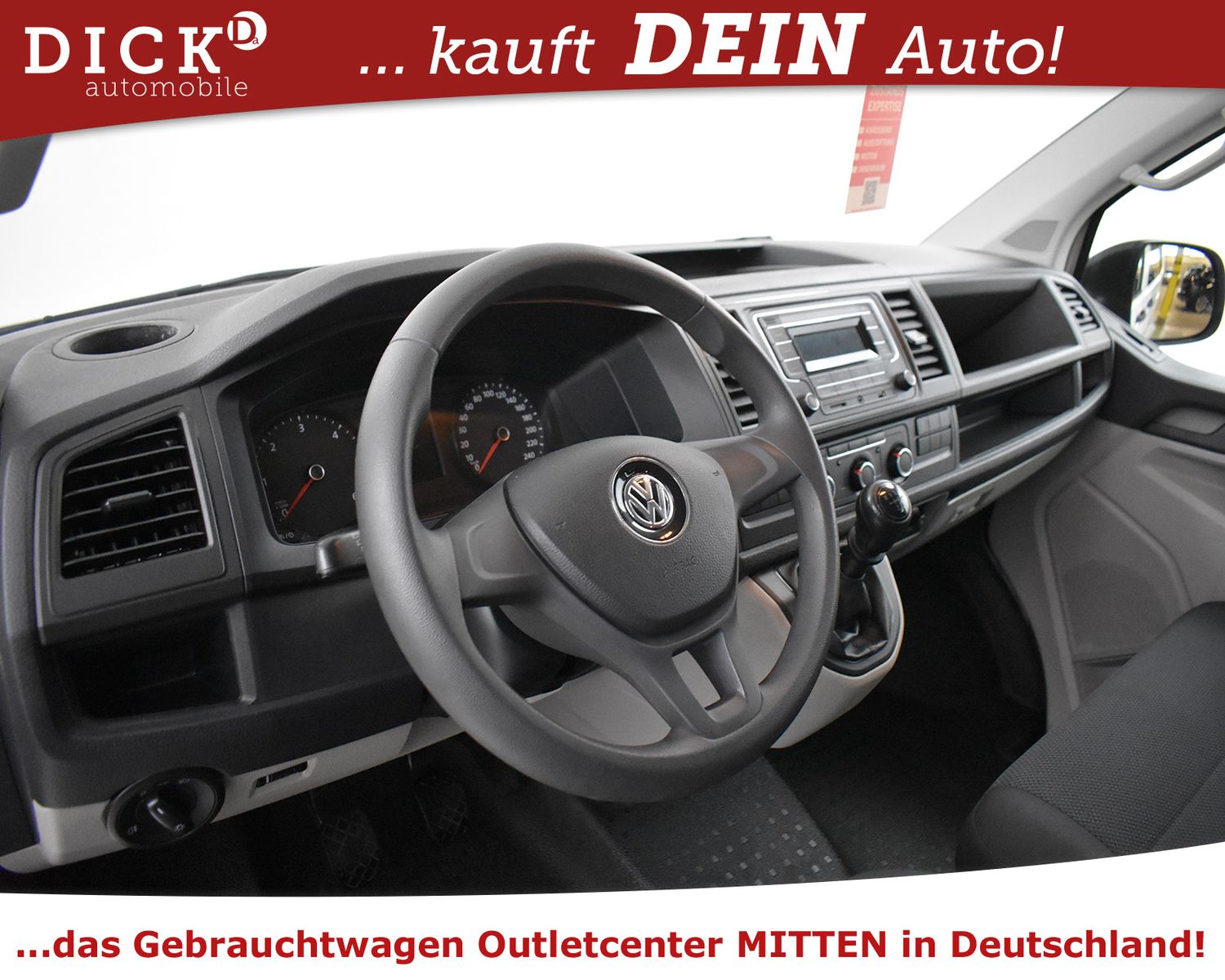 VW T6 Transporter 2.0d > 9-SITZE+KLIMA+PDC+1HAND - Image 10