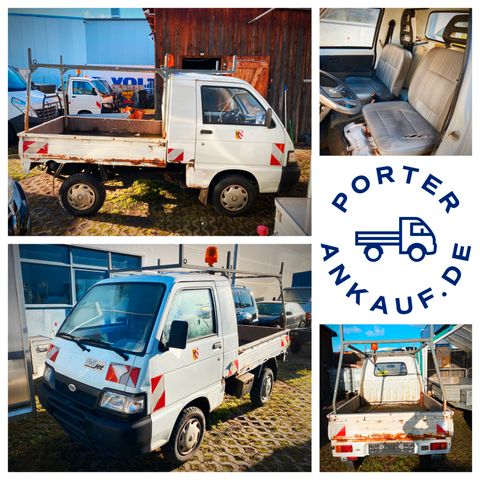 Piaggio PORTER*PFAU*PRITSCHE*GROßE KABINE*1.HAND*KOMMUNE