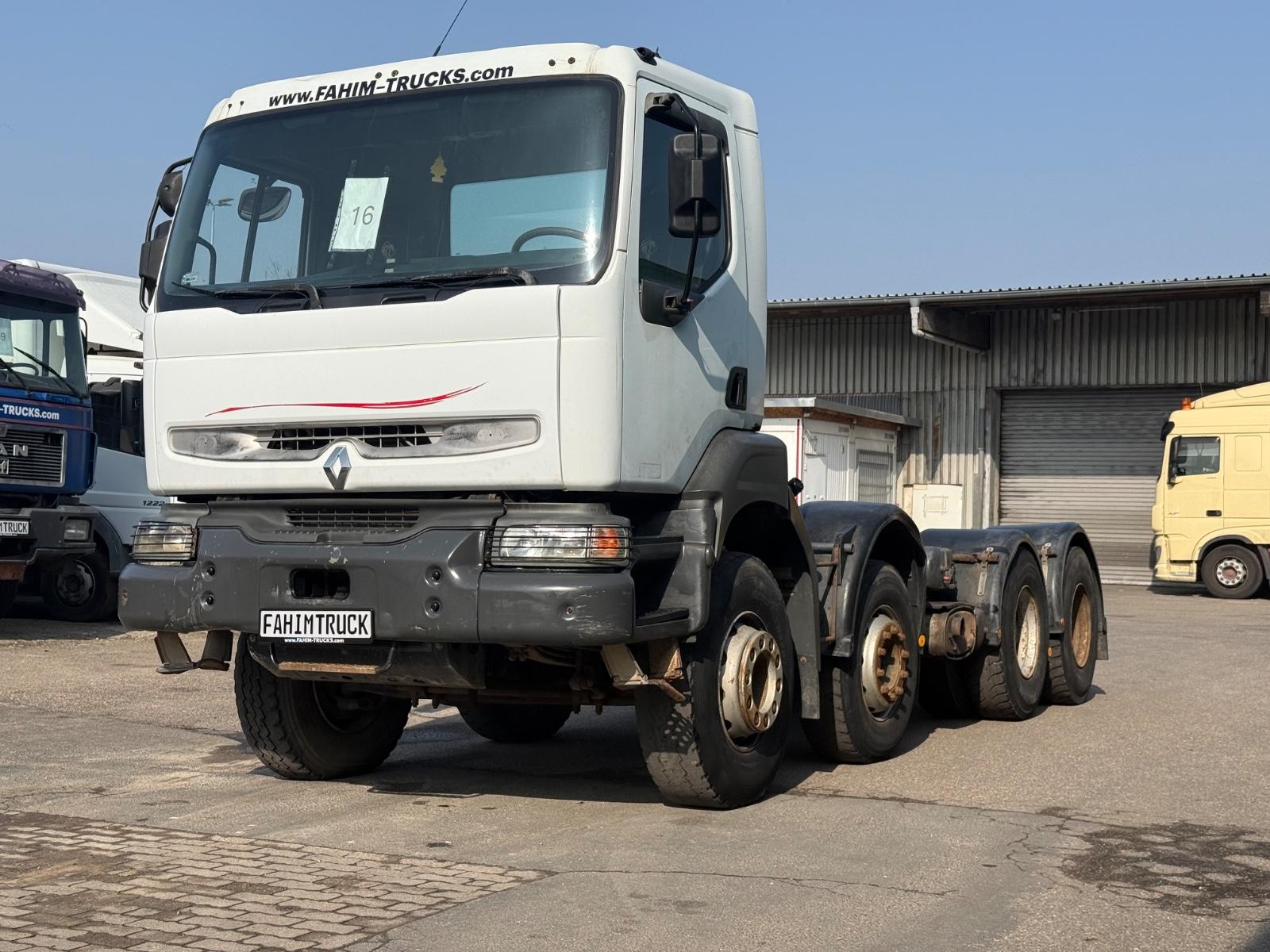 Renault Kerax 400, Manuel, Klima, 8x6, Blatt-Blatt