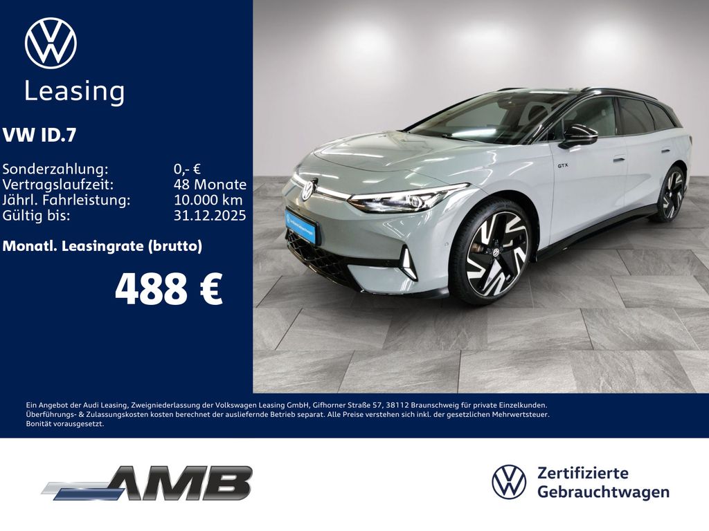 Volkswagen ID.7 Tourer GTX 86kWh/AHK/Matrix/Wärmepumpe/02.3