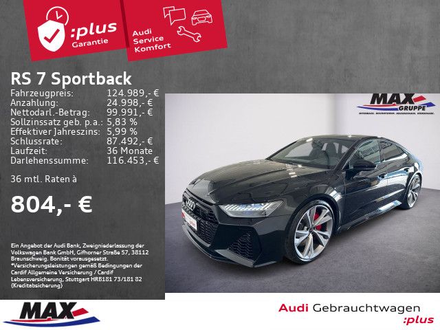 Audi RS7 Sportback PERFORMANCE 280 KM/H+HD-MATRIX+AIR