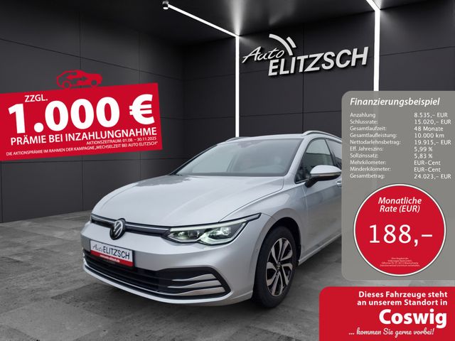 Volkswagen Golf VIII Variant TDI Active DSG LEDplus AHK Nav