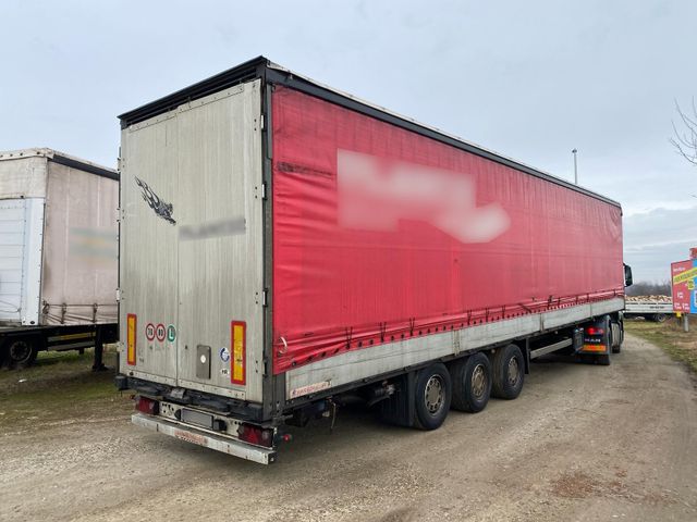 Schmitz Cargobull SCS 24/L Varios, Hubdach, Liftachse