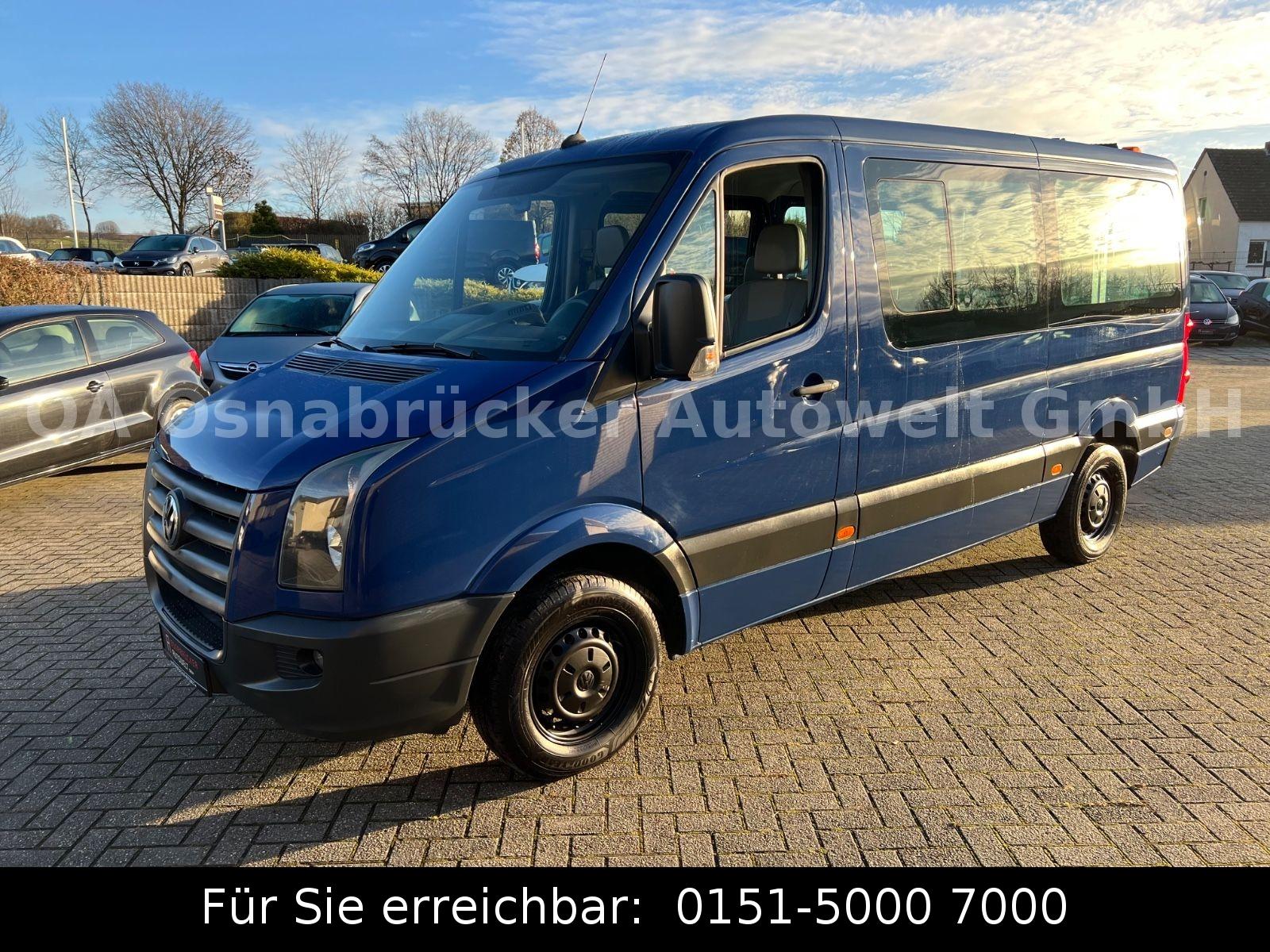 Volkswagen Crafter 2.5 TDI 9-Sitze Klima Rollstuhlrampe BT
