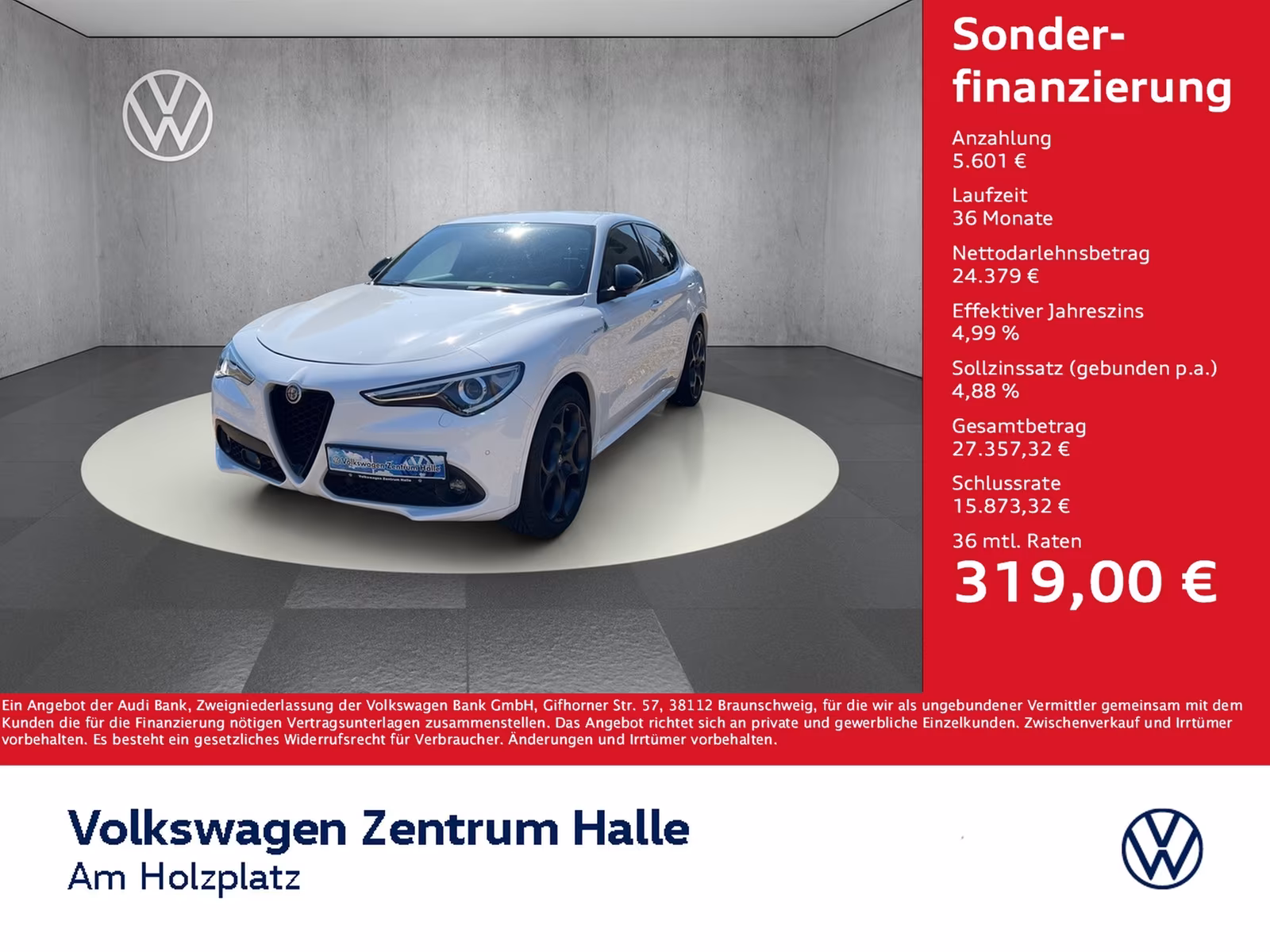 Alfa Romeo Stelvio Veloce Q4 Automatik