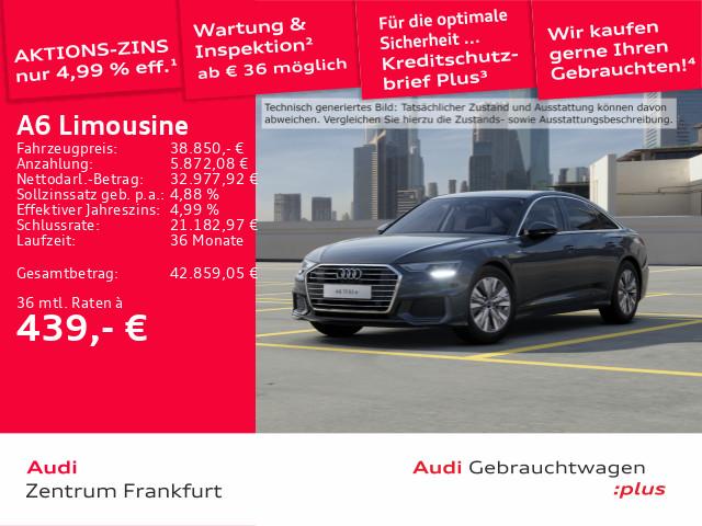 Audi A6 Limousine TFSI e S line LED DAB Leder Tempoma